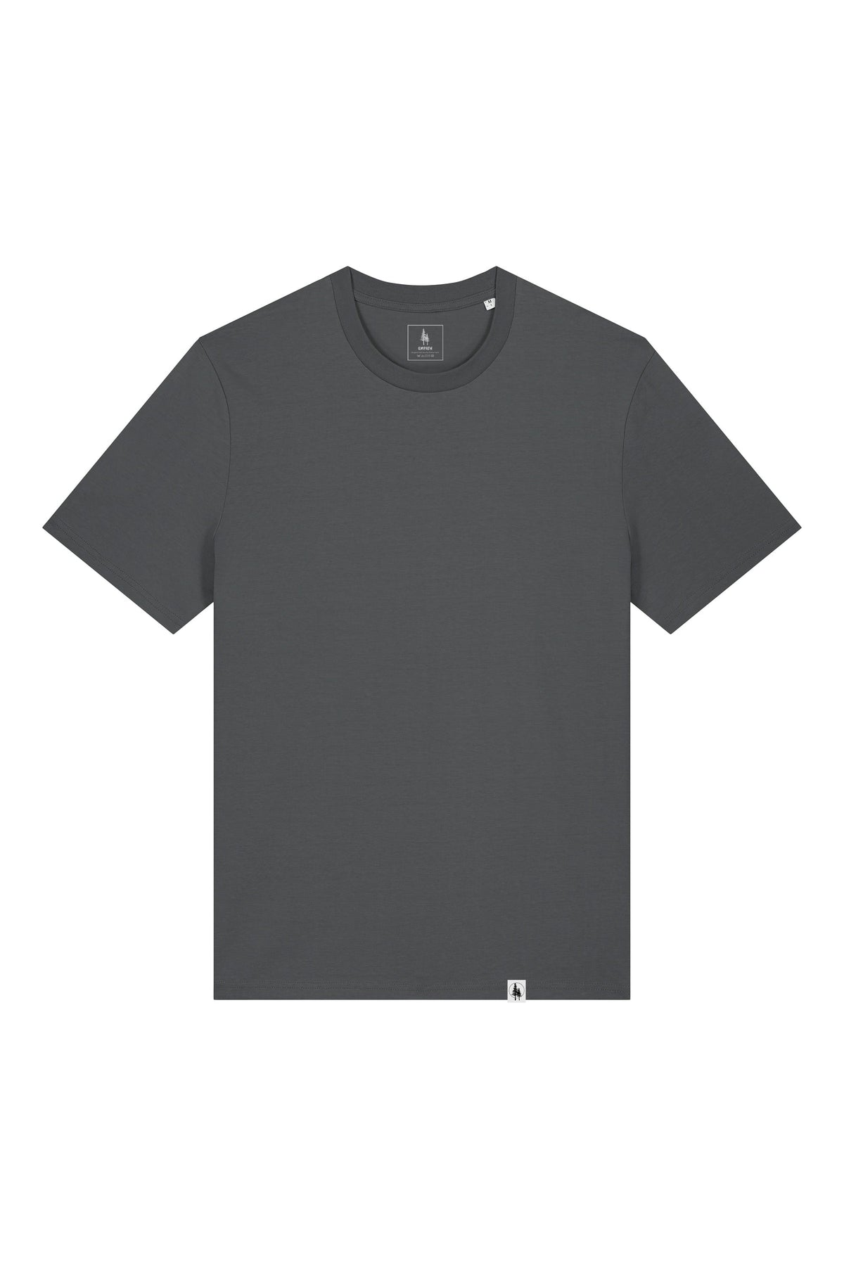 Tricou unisex Sting, model simplu – Anthracite – față