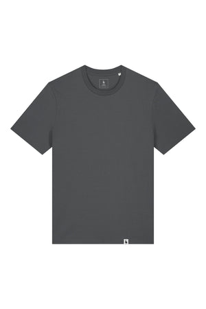 Tricou unisex Sting, model simplu – Anthracite – față