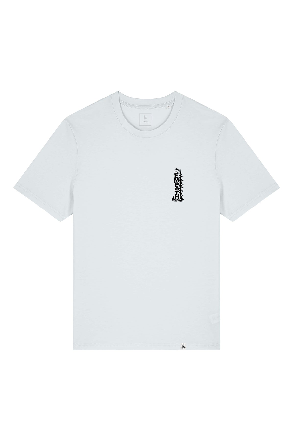Tricou unisex Sting, print Pine, Blue Ice - față