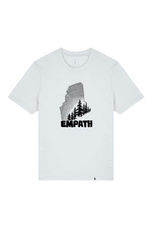 Tricou unisex Sting, print Wood, Blue Ice - față