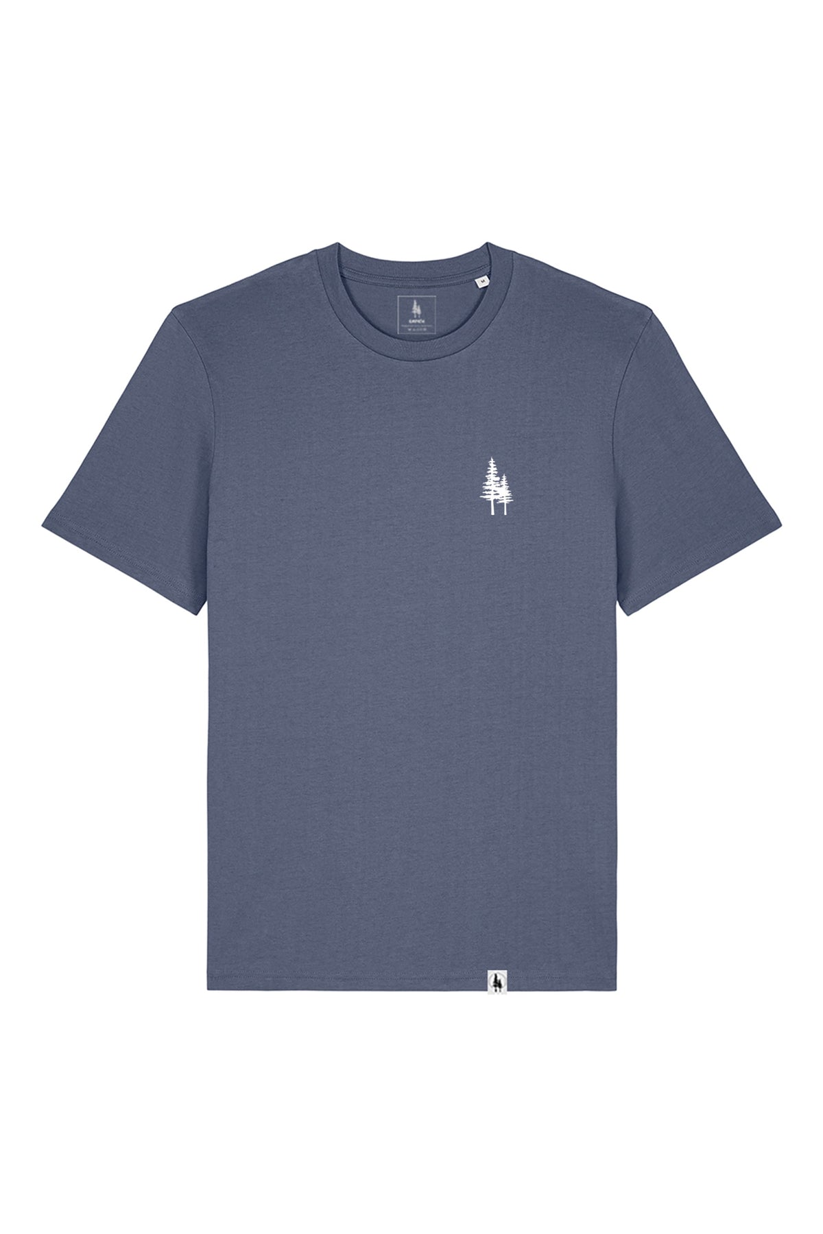 Tricou unisex Sting, print logo Empath – Blue Grey – față