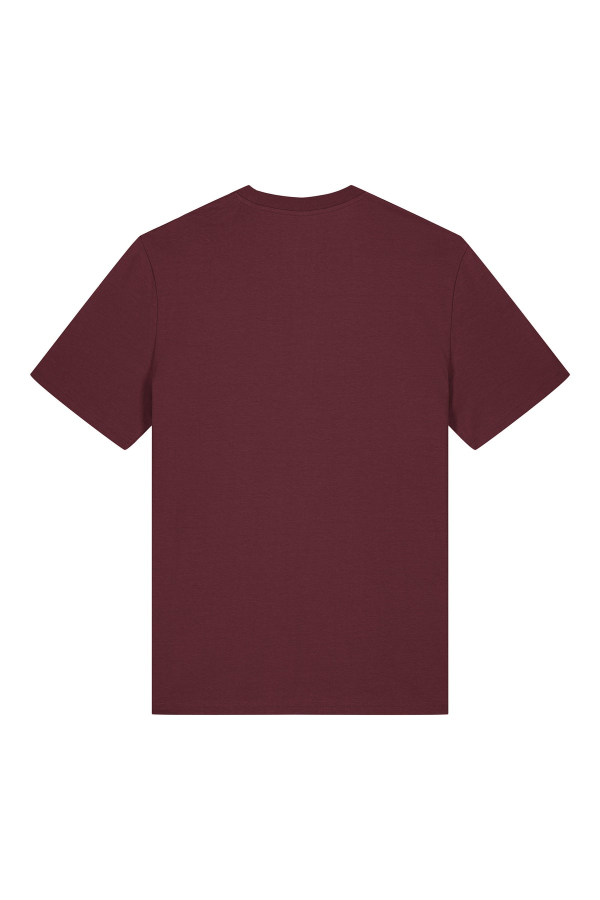 Tricou unisex Sting, model simplu – Burgundy – spate