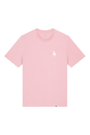 Tricou unisex Sting, print logo Empath – Cotton Pink – față