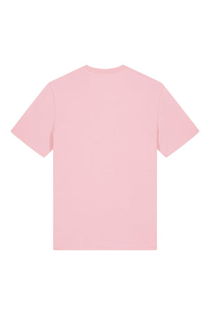 Tricou unisex Sting, model simplu – Cotton Pink – spate