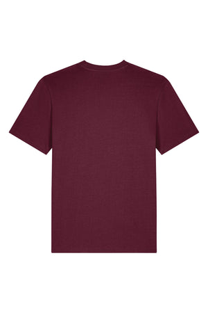 Tricou unisex Sting, print logo Empath – Deep Plum – spate
