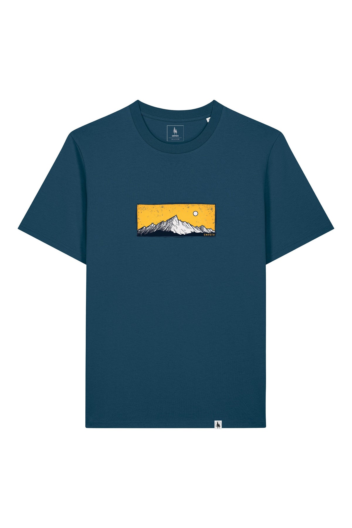 Tricou unisex Sting, print Perfect view, Deep Teal - față