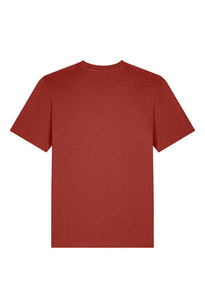 Tricou unisex Sting, print logo Empath – Earthy Red – spate