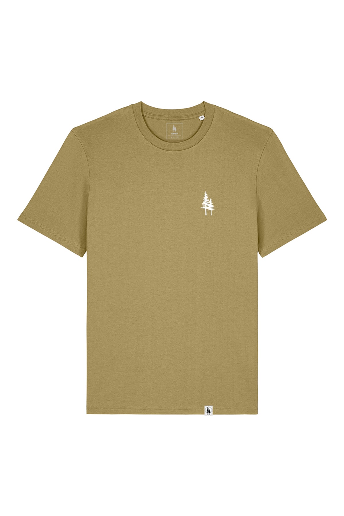 Tricou unisex Sting, print logo Empath – Faded Olive – față