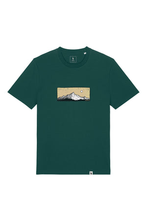 Tricou unisex Sting, print Perfect view, Glazed Green - față