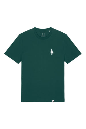 Tricou unisex Sting, print logo Empath – Glazed Green – față