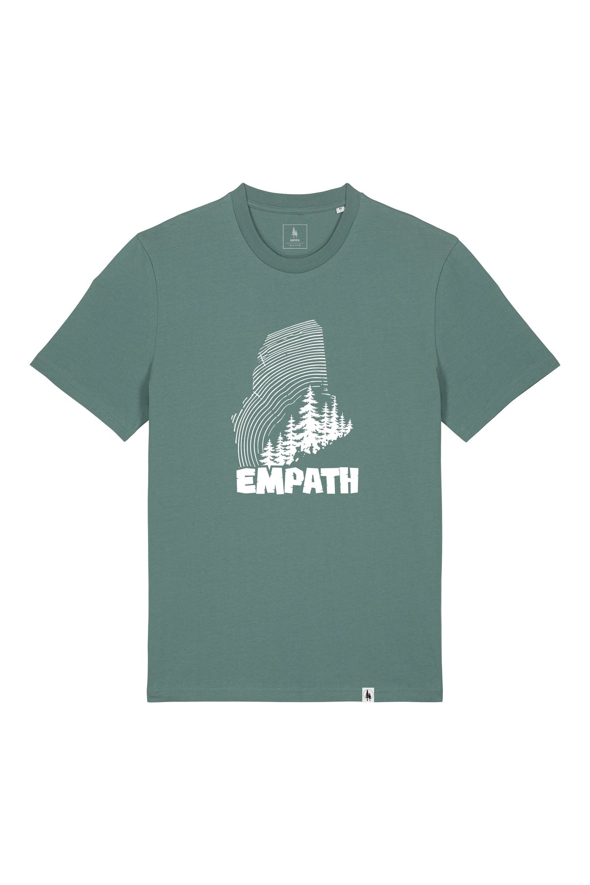Tricou unisex Sting, print Wood, Green Bay - față