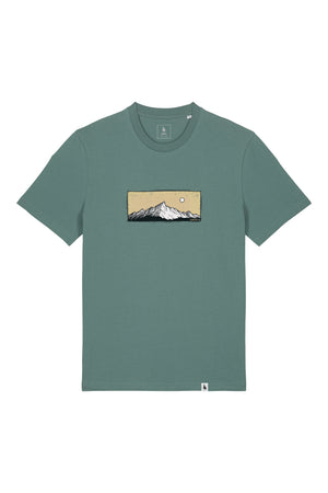 Tricou unisex Sting, print Perfect view, Green Bay - față