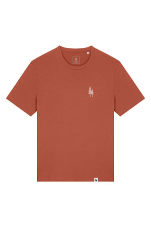 Tricou unisex Sting, print logo Empath – Heritage Brown – față