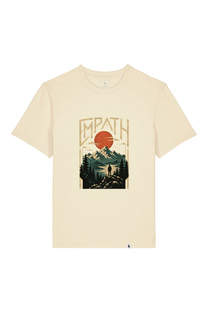 Tricou unisex Sting, print Explorer, Honey Paper - față