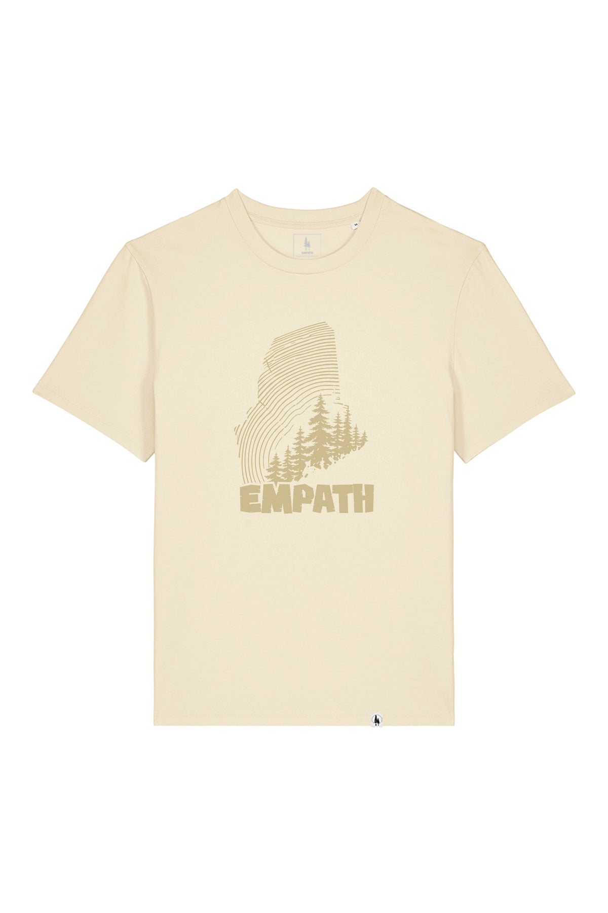 Tricou unisex Sting, print Wood, Honey Paper - față