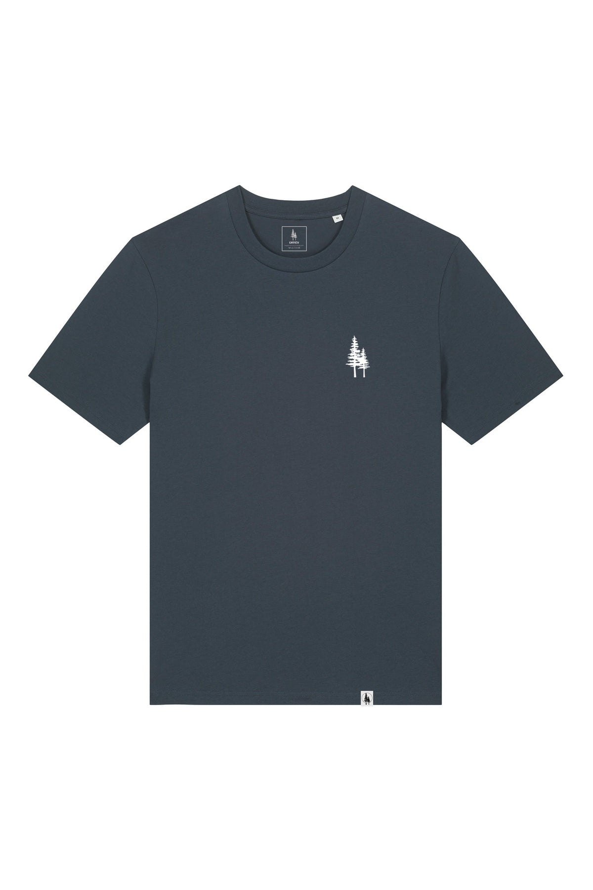 Tricou unisex Sting, print logo Empath – India Ink Grey – față