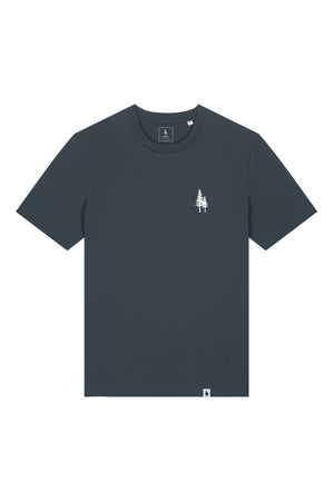 Tricou unisex Sting, print logo Empath – India Ink Grey – față
