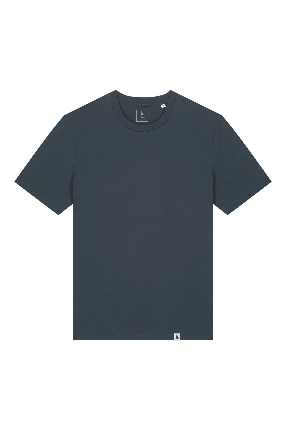 Tricou unisex Sting, model simplu – India Ink Grey – față