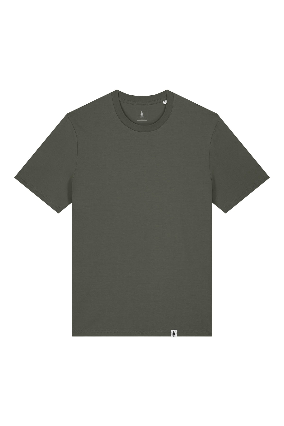 Tricou unisex Sting, model simplu – Khaky – față