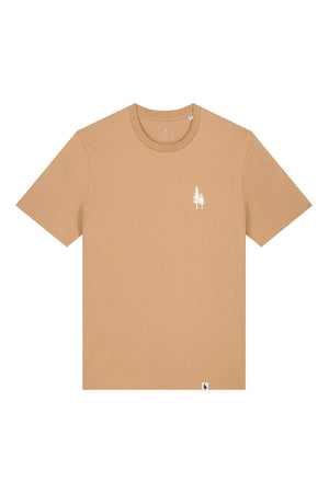 Tricou unisex Sting, print logo Empath – Latte – față