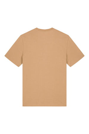 Tricou unisex Sting, print Meet me on top, Latte - spate