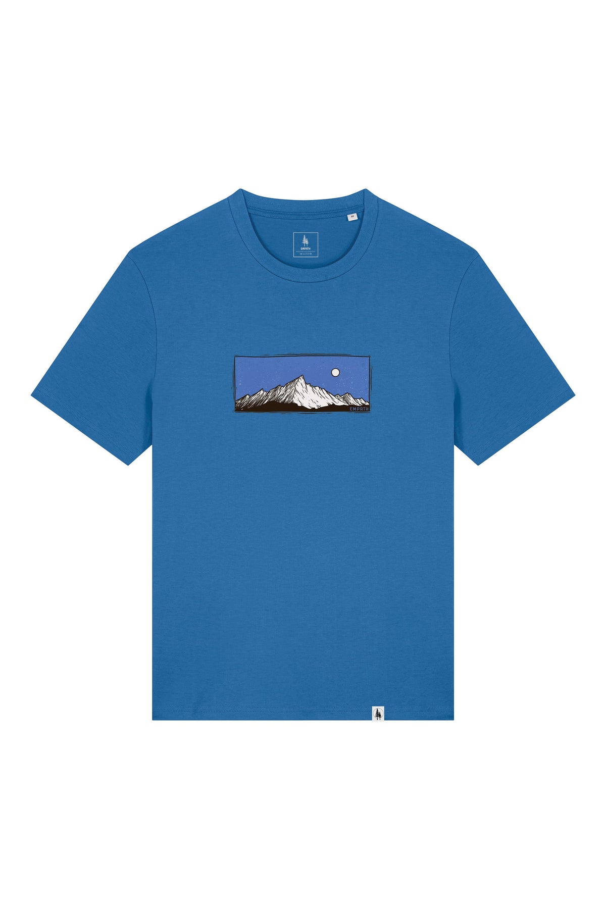 Tricou unisex Sting, print Perfect view, Mindful Blue - față