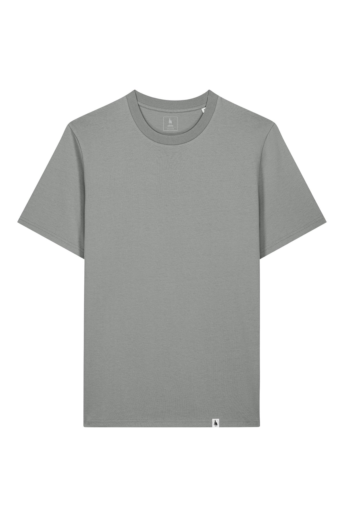 Tricou unisex Sting, model simplu – Misty Grey – față