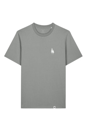 Tricou unisex Sting, print logo Empath – Misty Grey – față
