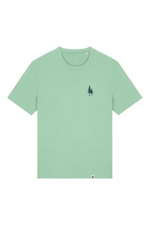 Tricou unisex Sting, print logo Empath – Misty Jade – față