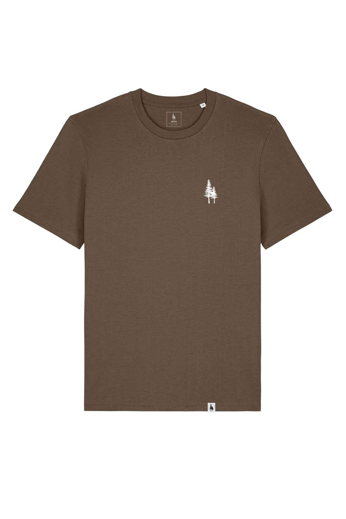 Tricou unisex Sting, print logo Empath – Mosstone – față