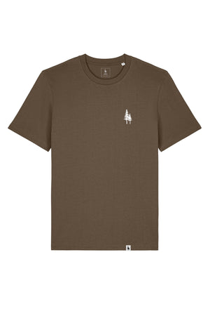 Tricou unisex Sting, print logo Empath – Mosstone – față