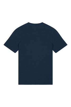 Tricou unisex Sting, model simplu – Navy – spate