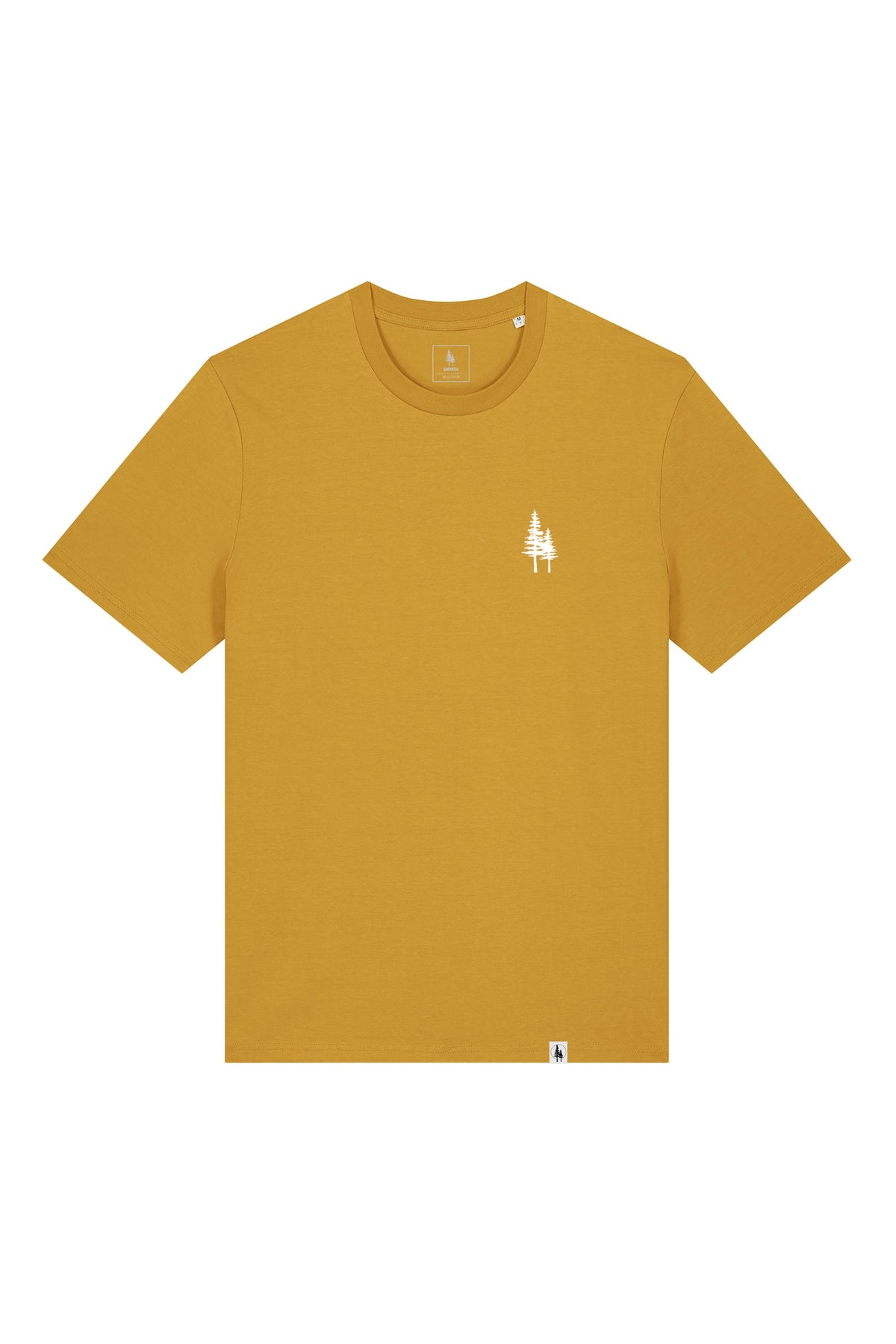 Tricou unisex Sting, print logo Empath – Ochre – față