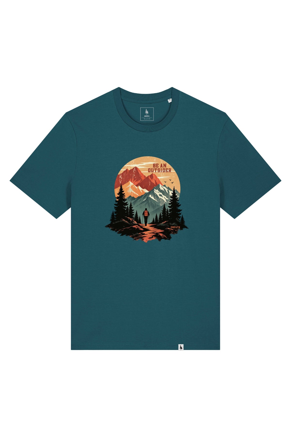 Tricou unisex Sting, print Be an outsider, Stargazer - față