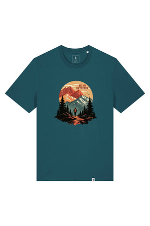Tricou unisex Sting, print Be an outsider, Stargazer - față