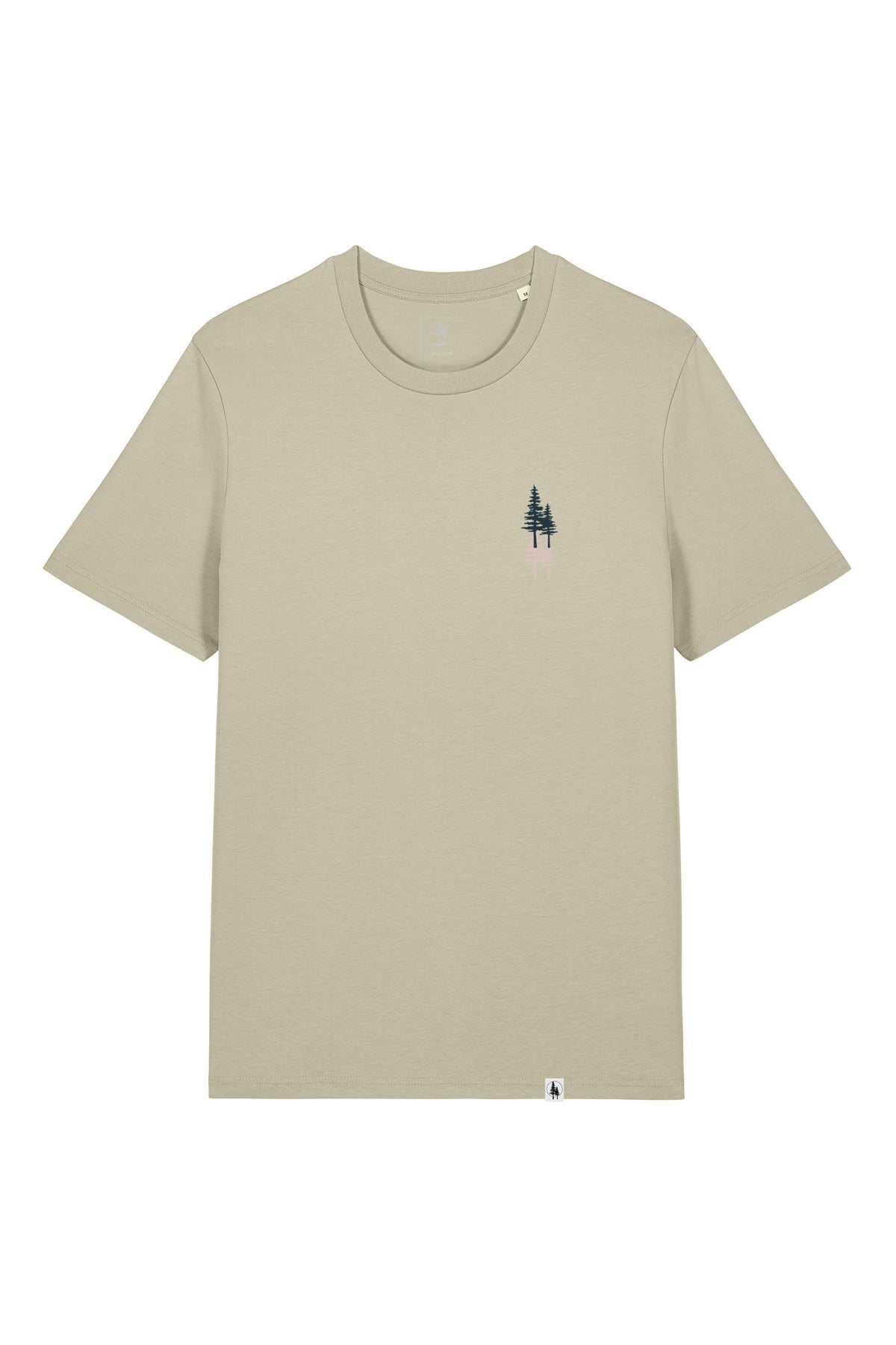 Tricou unisex Sting, print logo Empath – Stone – față