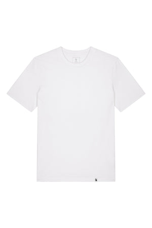 Tricou unisex Sting, model simplu – Alb – față
