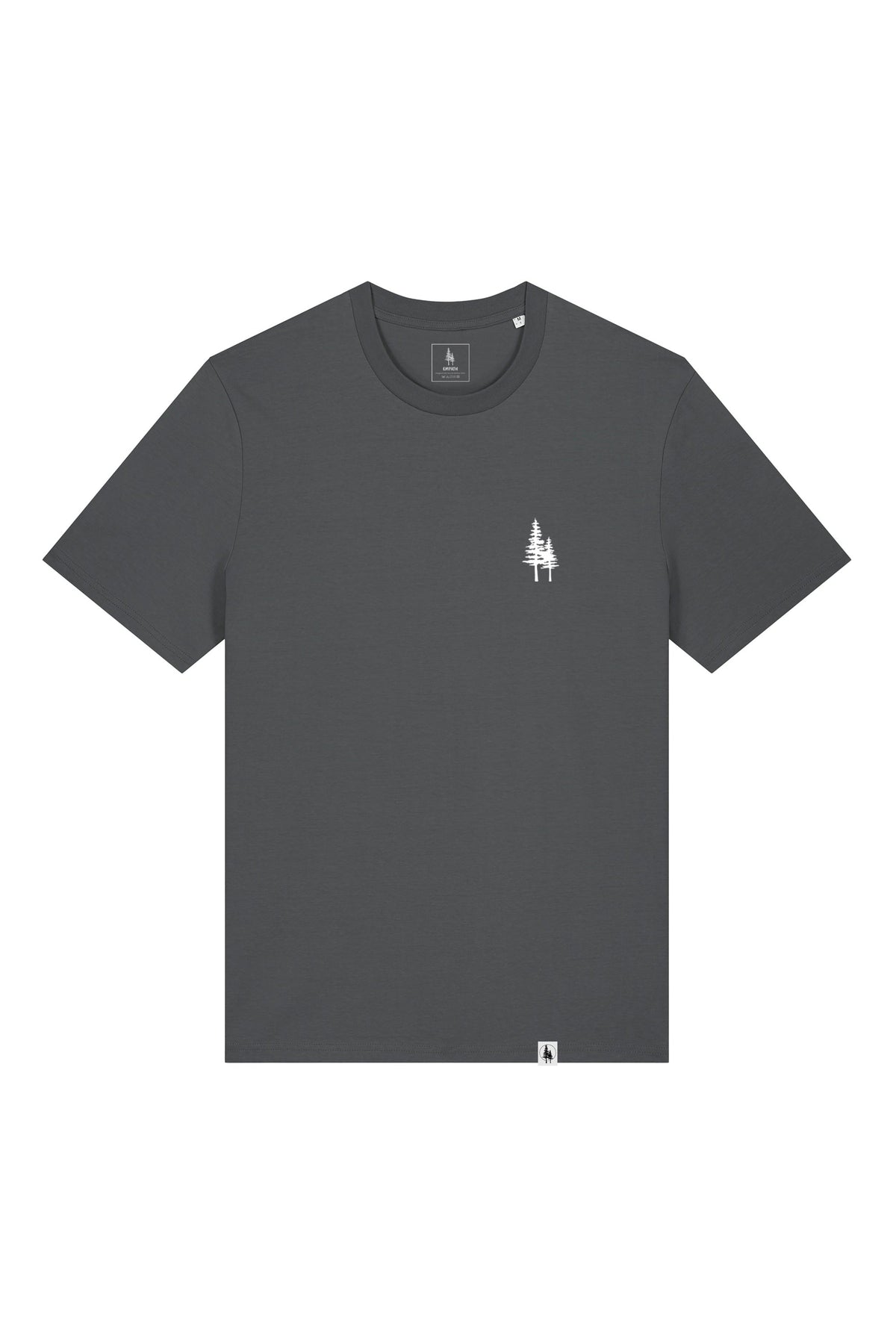 Tricou unisex Sting, print logo Empath – Anthracite – față
