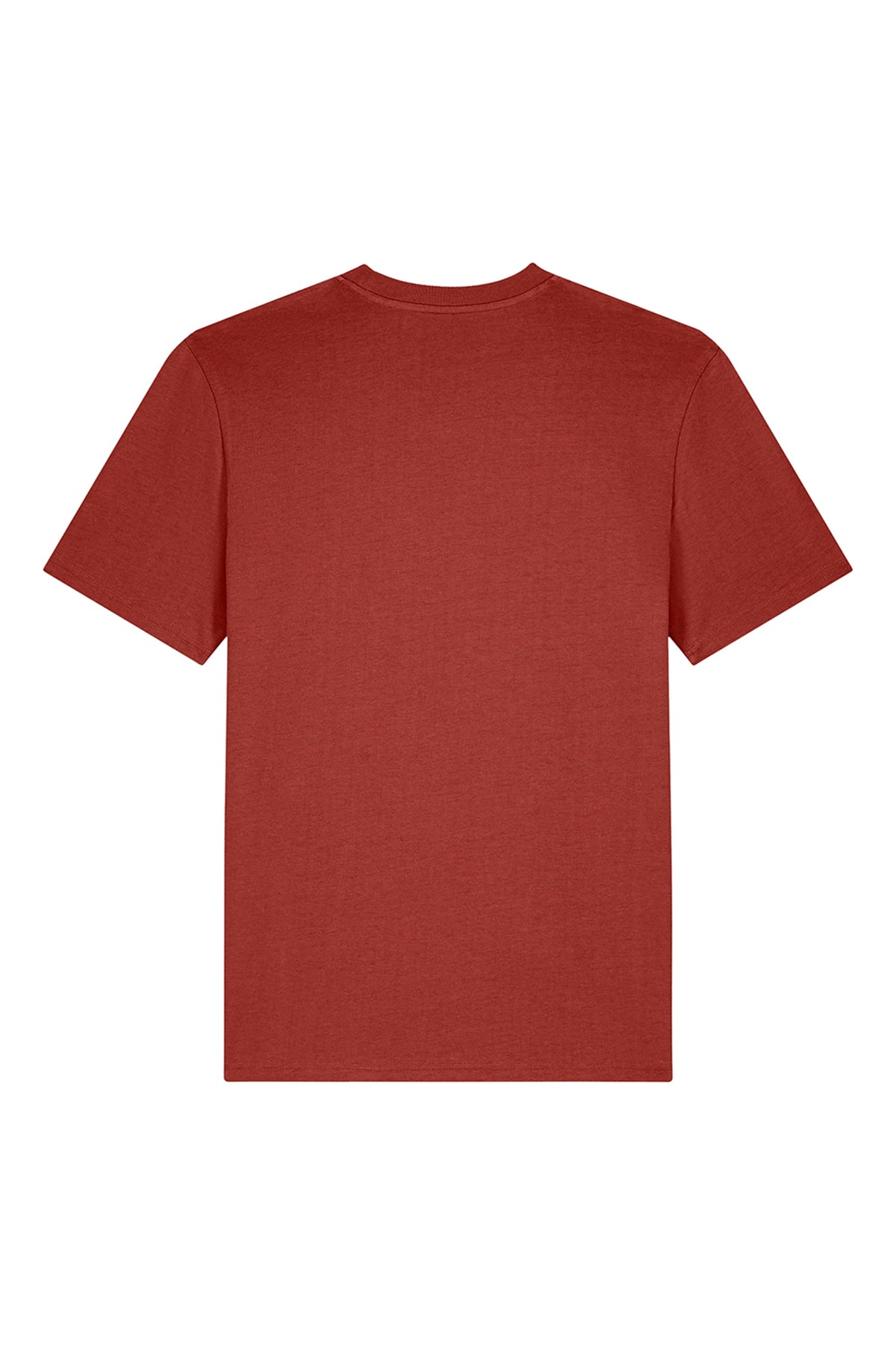 Tricou unisex Sting, model simplu – Earthy Red – spate