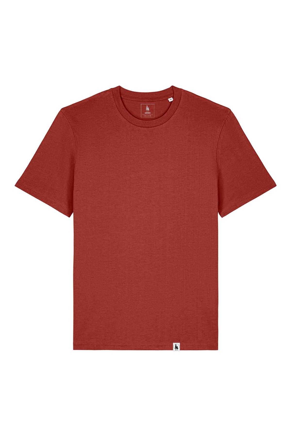 Tricou unisex Sting, model simplu – Earthy Red – față