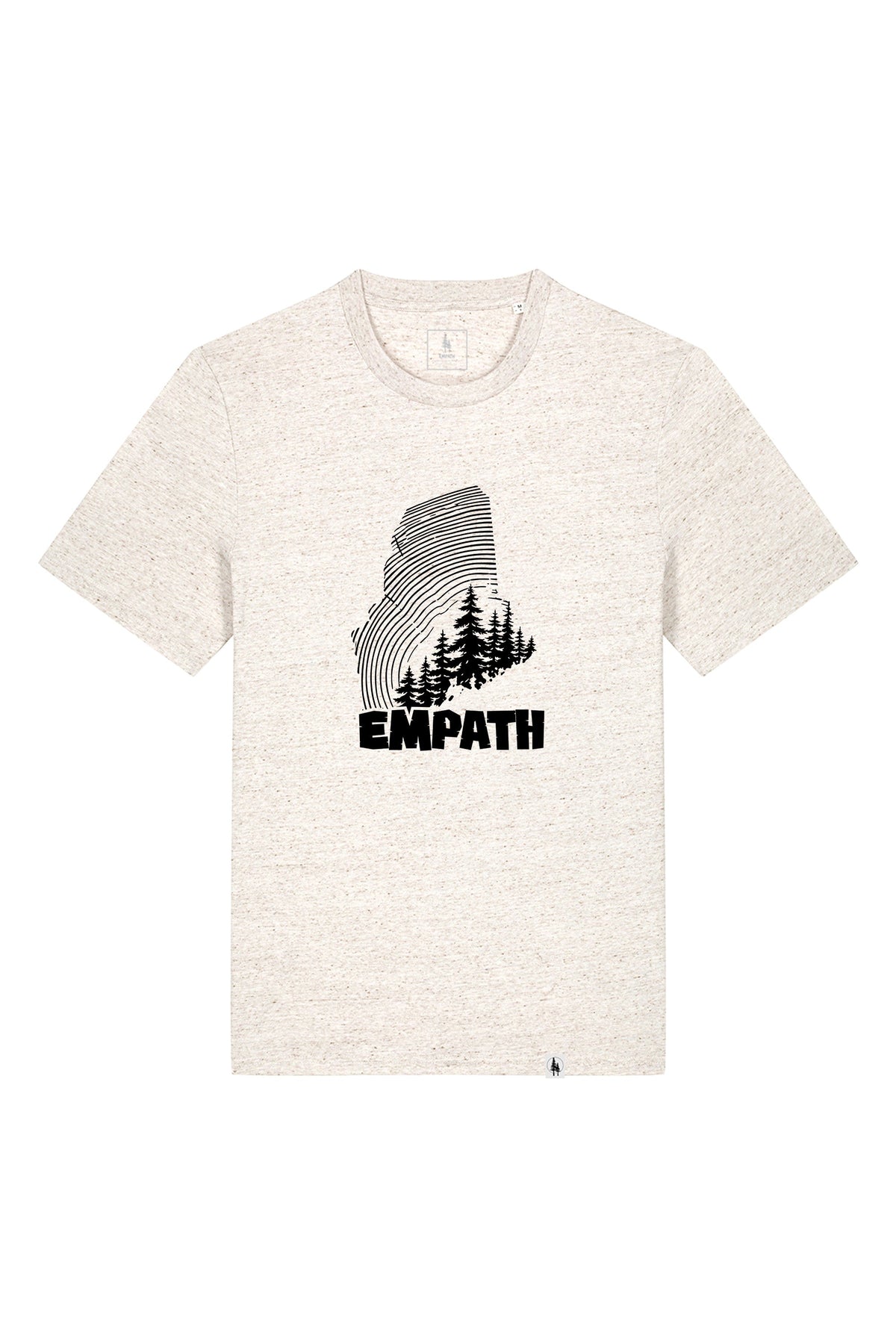 Tricou unisex Sting, print Wood, Eco Heather - față