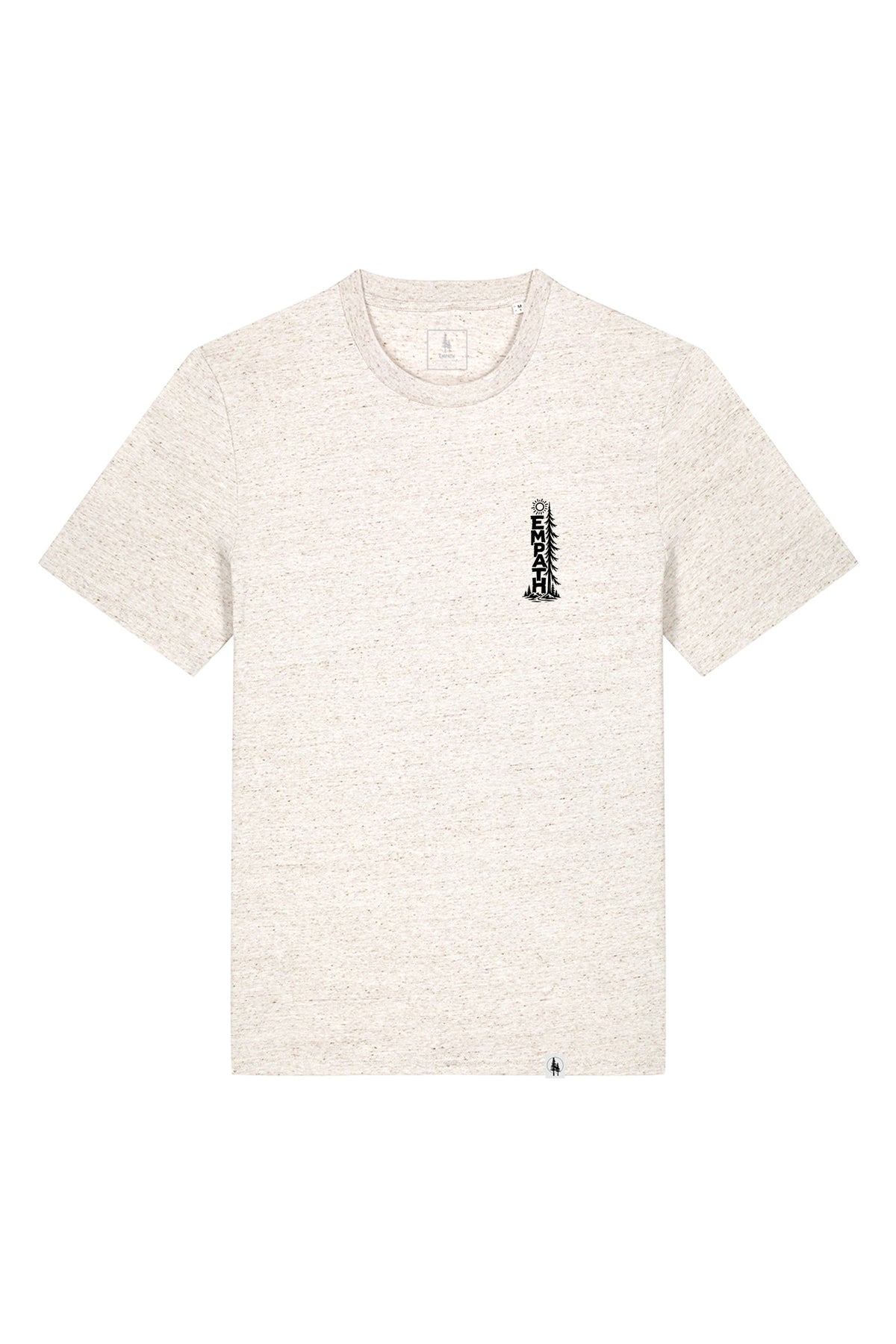 Tricou unisex Sting, print Pine, Eco Heather - față