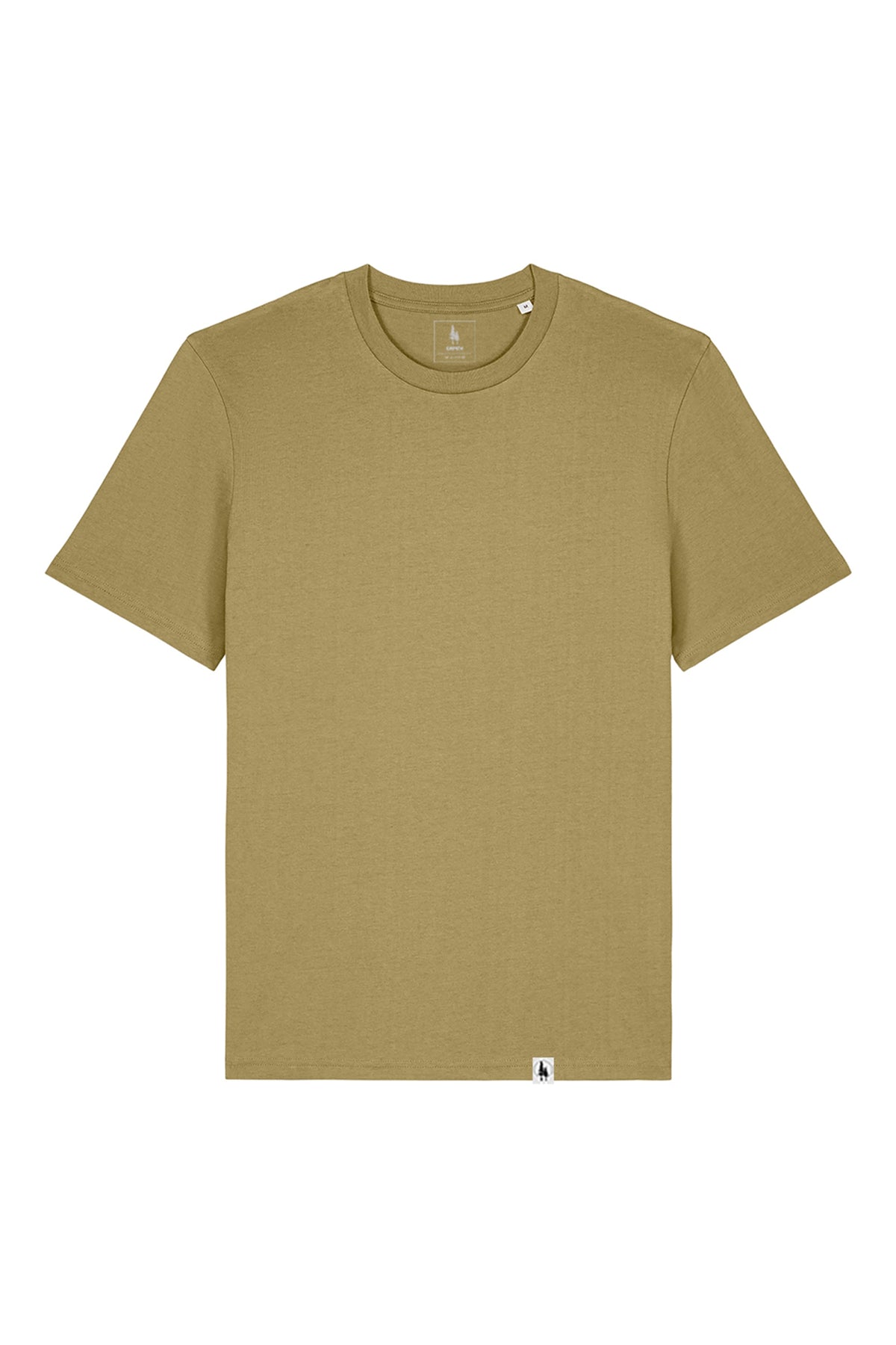 Tricou unisex Sting, model simplu – Faded Olive – față
