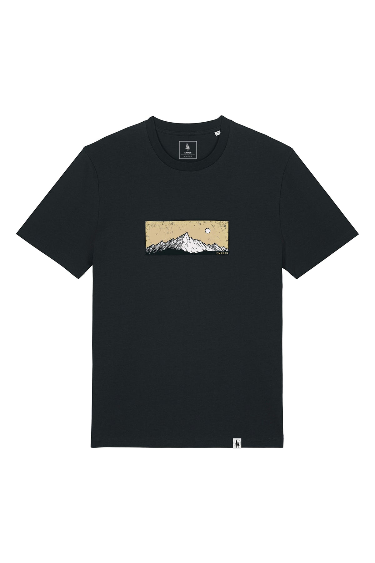 Tricou unisex Sting, print Perfect view, Negru - față
