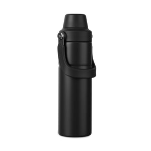 Sticlă termos VINGA Baltimore Trek, 600 ml - Negru, mâner lateral