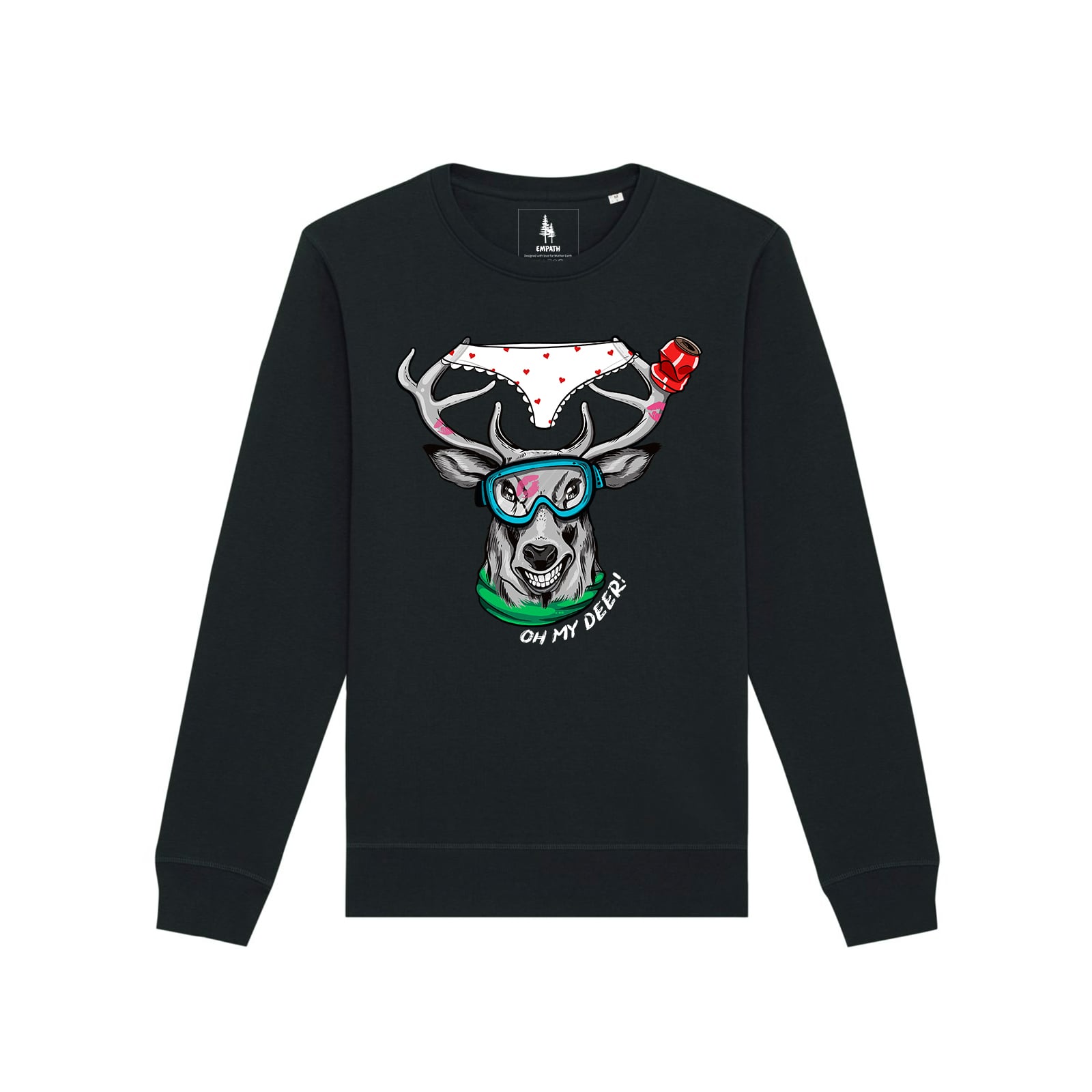 Bluza unisex Rolan, print Deer