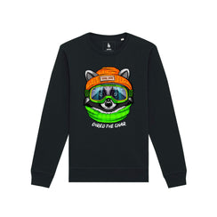 Bluza unisex Rolan, print Raccoon 1