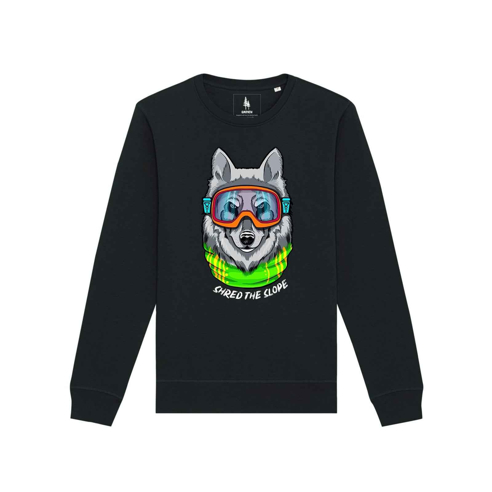 Bluza unisex Rolan, print Wolf 1