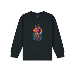 Bluza copii, print Nomad Stag