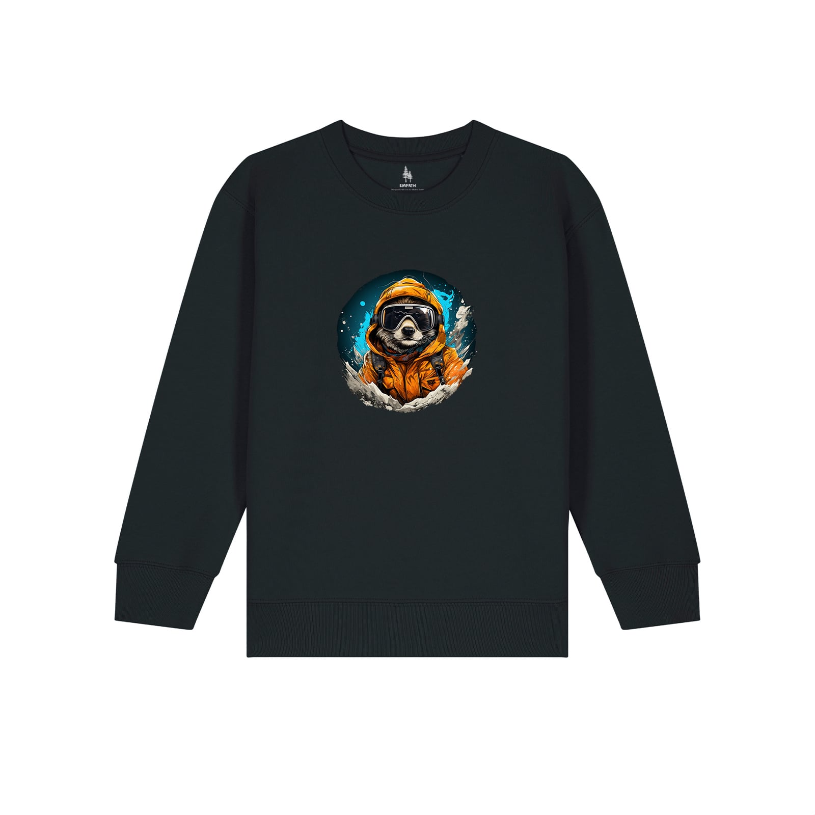 Bluza copii, print Raccoon